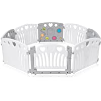 Los mejores  - Baby Vivo Parque para Niños de Plástico de Puertas Parque Corralito Barrera de Seguridad - Judy